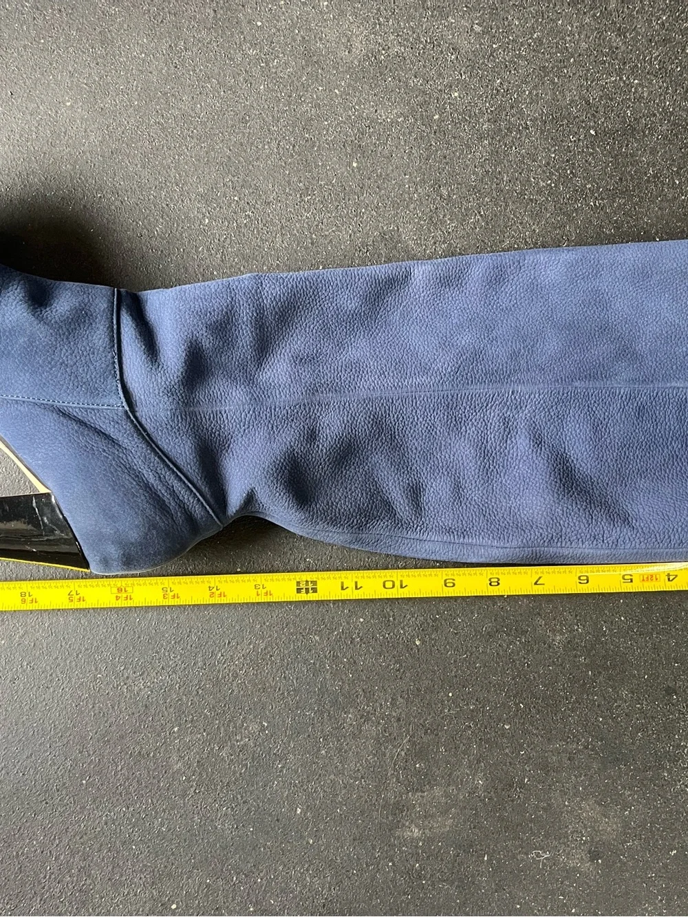 Cole Haan/Nike Air Tall Navy blue real Suede Knee-High Boots